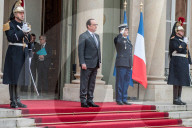 NEWS - Paris: Hassan Rohani zu Besuch bei Francois Hollande 