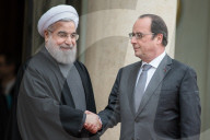 NEWS - Paris: Hassan Rohani zu Besuch bei Francois Hollande 