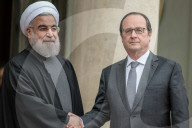 NEWS - Paris: Hassan Rohani zu Besuch bei Francois Hollande 