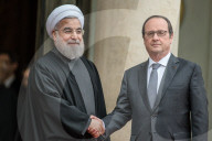 NEWS - Paris: Hassan Rohani zu Besuch bei Francois Hollande 