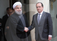 NEWS - Paris: Hassan Rohani zu Besuch bei Francois Hollande 