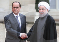 NEWS - Paris: Hassan Rohani zu Besuch bei Francois Hollande 