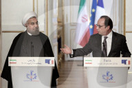 NEWS - Paris: Hassan Rohani zu Besuch bei Francois Hollande 