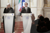 NEWS - Paris: Hassan Rohani zu Besuch bei Francois Hollande 