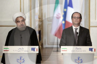 NEWS - Paris: Hassan Rohani zu Besuch bei Francois Hollande 