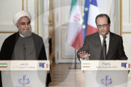 NEWS - Paris: Hassan Rohani zu Besuch bei Francois Hollande 