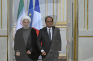 NEWS - Paris: Hassan Rohani zu Besuch bei Francois Hollande 