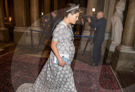PEOPLE - Schweden: Schwangere Prinzessinnen am offiziellen Dinner in Stockholm
