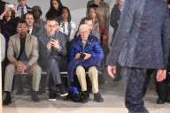 PEOPLE - Zu wild gefeiert? Cuba Gooding Jr mit Sonnenbrille an der Fashionweek NY