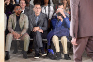 PEOPLE - Zu wild gefeiert? Cuba Gooding Jr mit Sonnenbrille an der Fashionweek NY