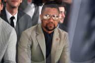 PEOPLE - Zu wild gefeiert? Cuba Gooding Jr mit Sonnenbrille an der Fashionweek NY