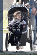 EXKLUSIV - Familie Kutcher/Kunis in New Orleans unterwegs