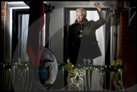 NEWS - Julian Assange in der Ecuadorianischen Botschaft (Archivbilder) 