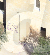 EXKLUSIV - Calabasas: Kim Kardashian und Kanye West sind 'Opfer' von Sprayern 