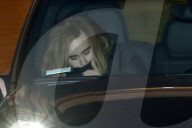 PEOPLE - Adele verlässt das Nobu in Malibu 'undercover'