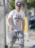 EXKLUSIV - Fergie und Josh Duhamel Axl in Santa Monica unterwegs