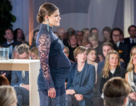 PEOPLE - Die schwangere Victoria von Schweden beim Global Change Award in Stockholm 