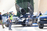 EXKLUSIV - Jay Leno fährt sein neues Batmobile aus