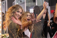 PEOPLE - Kendall Jenner und Gigi Hadid haben ihren Spass Backstage von der Diane Von Furstenberg Fashion Show