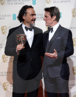 EE BAFTA British Academy Film Awards, Press Room, Royal Opera House, London, Britain - 14 Feb 2016