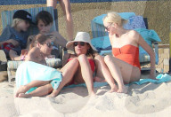 EXKLUSIV - Liev Schreiber und Naomi geniessen eine Tag am Strand in Mexiko