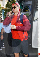 The Portugal football team arrive ahead of their World Cup Qualifier, Belfast, Northern Ireland, Britain - 05 Sep 2013