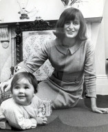 Margaret Forster Writer With Her Daughter Caitlin (she Is Married To Hunter Davies)