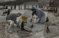 NEWS - Cambridgeshire: Archäologen finden Rad aus der Bronze-Zeit