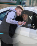 PEOPLE - Buben Traum - Everton Fussballspieler Autogramme 