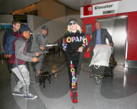 PEOPLE - Lady Gaga reist zusammen mit ihre Hunde Asia und Koji