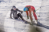 EXKLUSIV - Kate Moss bricht sich in Verbier den Fuss
