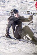 EXKLUSIV - Kate Moss bricht sich in Verbier den Fuss
