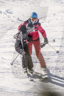 EXKLUSIV - Kate Moss bricht sich in Verbier den Fuss