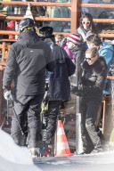 EXKLUSIV - Kate Moss bricht sich in Verbier den Fuss