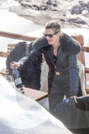 EXKLUSIV - Kate Moss bricht sich in Verbier den Fuss