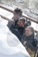 EXKLUSIV - Kate Moss bricht sich in Verbier den Fuss