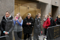 FEATURE - Anstehen für einen Job bei 'Rockette' vor der Radio City Music Hall 
