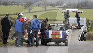 EXKLUSIV - Matt LeBlanc bei Dreharbeiten zu 'Top Gear'