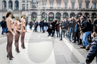 NEWS - Mailand: PETA demonstriert gegen Pelz