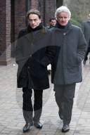 PEOPLE - Beerdigung von Roger Willemsen in Hamburg