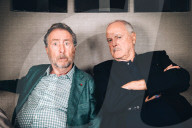 John Cleese und Eric Idle bei einem Fotoshooting in Sydney 