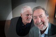 John Cleese und Eric Idle bei einem Fotoshooting in Sydney 