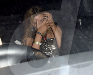 PEOPLE - Brit Awards: Für Abbey Clancy wird es Zeit nach Hause zu gehen