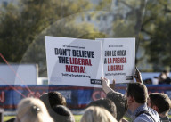 NEWS - USA: Debatte der Republikaner in Houston - Draussen vor der TÃ¼r