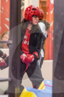 PEOPLE - Paris Jackson im Karate-Kurs