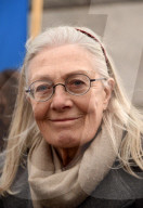 PEOPLE - Vanessa Redgrave an der Anti-Atomwaffendemo in London