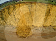 NEWS - England: Erdrutsch an der Steilküste in Dorset