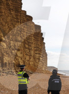 NEWS - England: Erdrutsch an der Steilküste in Dorset
