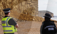 NEWS - England: Erdrutsch an der Steilküste in Dorset