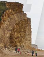 NEWS - England: Erdrutsch an der Steilküste in Dorset